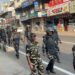തിരഞ്ഞെടുപ്പ്:  മണ്ണാർക്കാട്  കേന്ദ്രസേനയുടെ റൂട്ട് മാർച്ച് സംഘടിപ്പിച്ചു