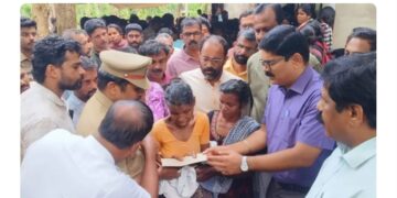 വനംവാച്ചര്‍ ഷൈജുവിന്റെ മരണം: അടിയന്തര ധനസഹായം കൈമാറി