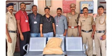 ശബരി എക്‌സ്‌പ്രസിൽ നിന്ന്‌ 11.5 കിലോ കഞ്ചാവ് കണ്ടെത്തി