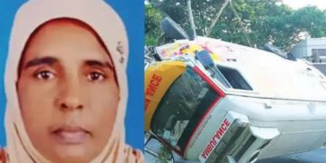വിഷം കഴിച്ച മകനുമായി ആശുപത്രിയിലേക്ക് പോകുമ്പോള്‍ അപകടം; മാതാവ് മരിച്ചു