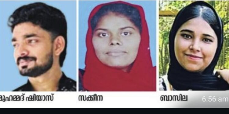 ദേശീയപാതയിലെ  വാഹനാപകടത്തിൽ മരിച്ച  ജൈനിമേട് സ്വദേശിനി സക്കീനയുടെ മൃതദേഹം  ഖബറടക്കി.