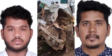 കോയമ്പത്തൂരിലുണ്ടായ വാഹനാപകടത്തില്‍  മൂന്ന് പേർ മരിച്ചു.