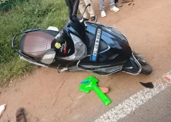 ഒറ്റപ്പാലത്ത് ടിപ്പറും സ്കൂട്ടറും കൂട്ടിയിടിച്ച് അമ്മയും കുഞ്ഞും മരിച്ചു,