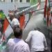 മന്ത്രിമന്ത്രി കൃഷ്ണൻകുട്ടിയുടെ രാജി ആവശ്യപ്പെട്ട്  പ്രതിഷേധത്തിൽ അക്രമം