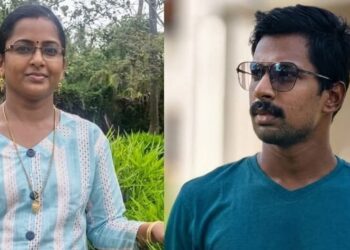 കാർ പഞ്ചറായതിനിടെ ലോറി ഇടിച്ച്  പട്ടാമ്പി സ്വദേശികളായ സഹോദരങ്ങൾ മരിച്ചു