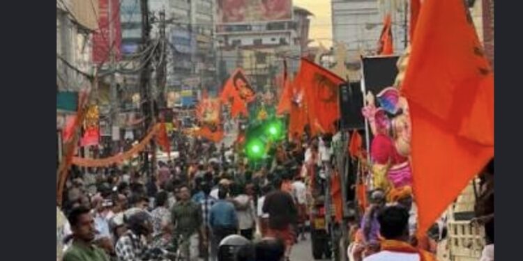 ഒറ്റപ്പാലത്ത് ഗണേശോത്സവത്തിനിടെ സംഘര്‍ഷം